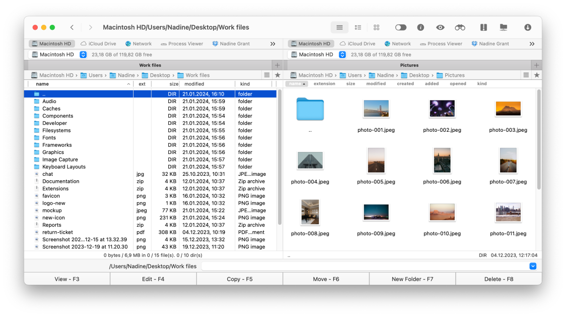 File manager for Mac - Commander One