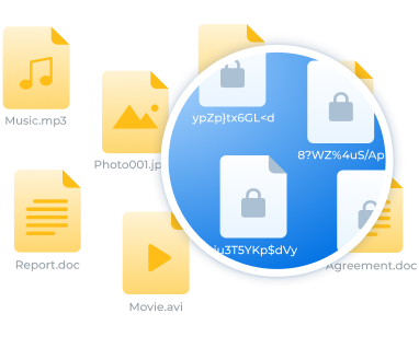 Encrypt files with Commander One