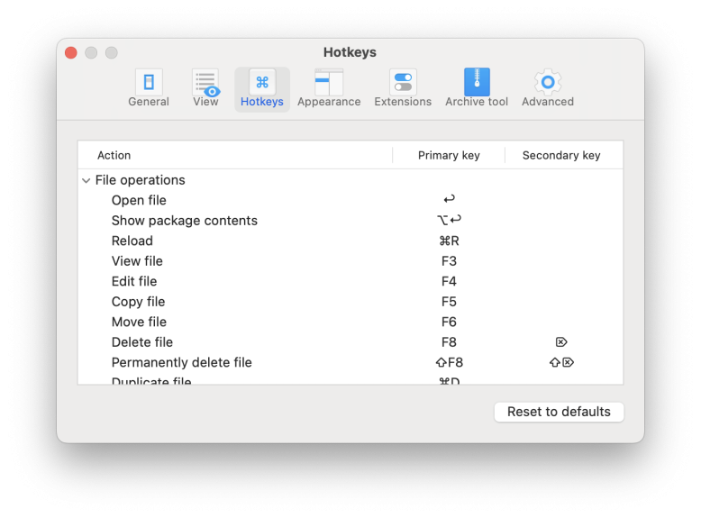Commander One — powerful file manager for Mac with FTP/SFTP support