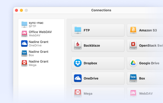 Manage Connections Manage Connections